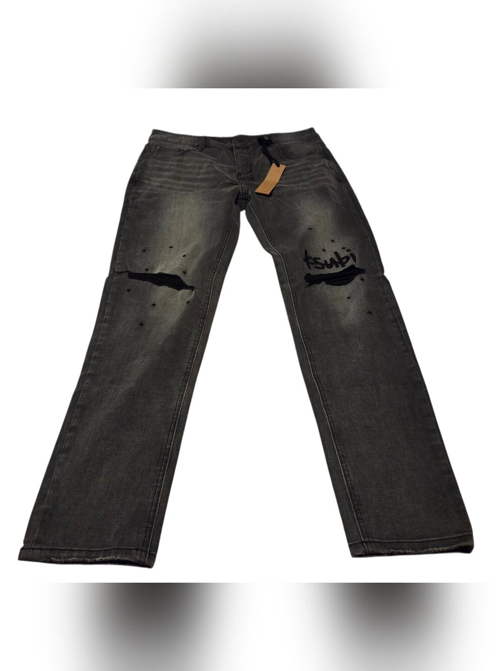 Men's Ksubi Van Winkle Skinny Jeans in Hunter Black Size 36